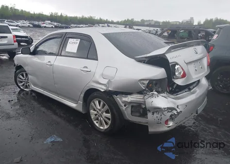 2010 Toyota Corolla S из США, поврежденный, VIN 2T1BU4EE7AC465794